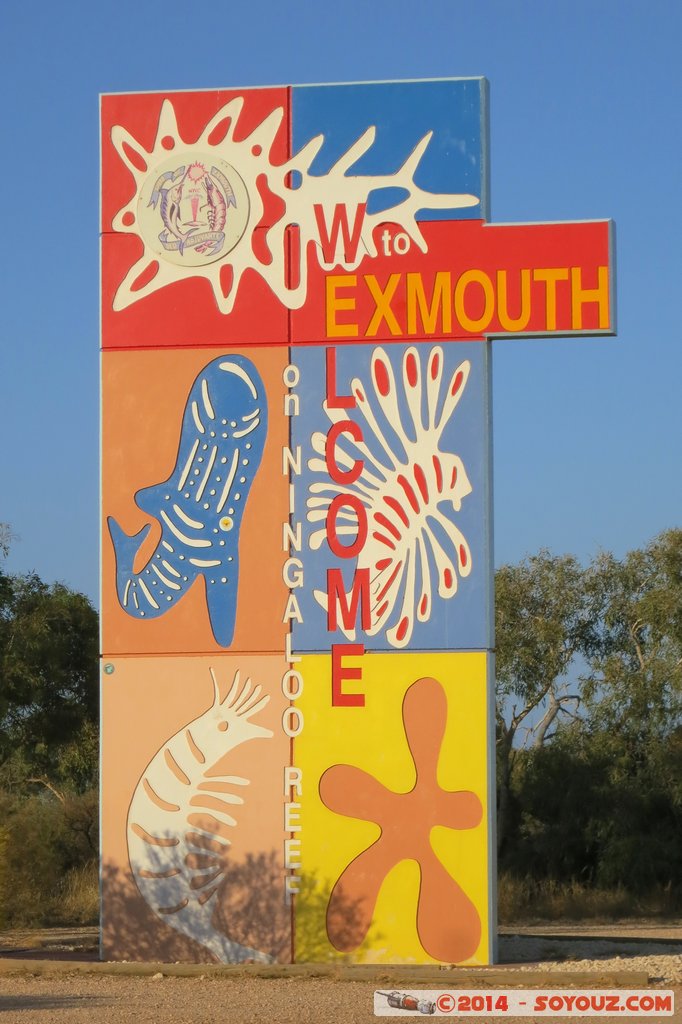 Welcome to Exmouth
Mots-clés: AUS Australie Exmouth geo:lat=-21.97793500 geo:lon=114.12390800 geotagged Western Australia Cap Range sculpture