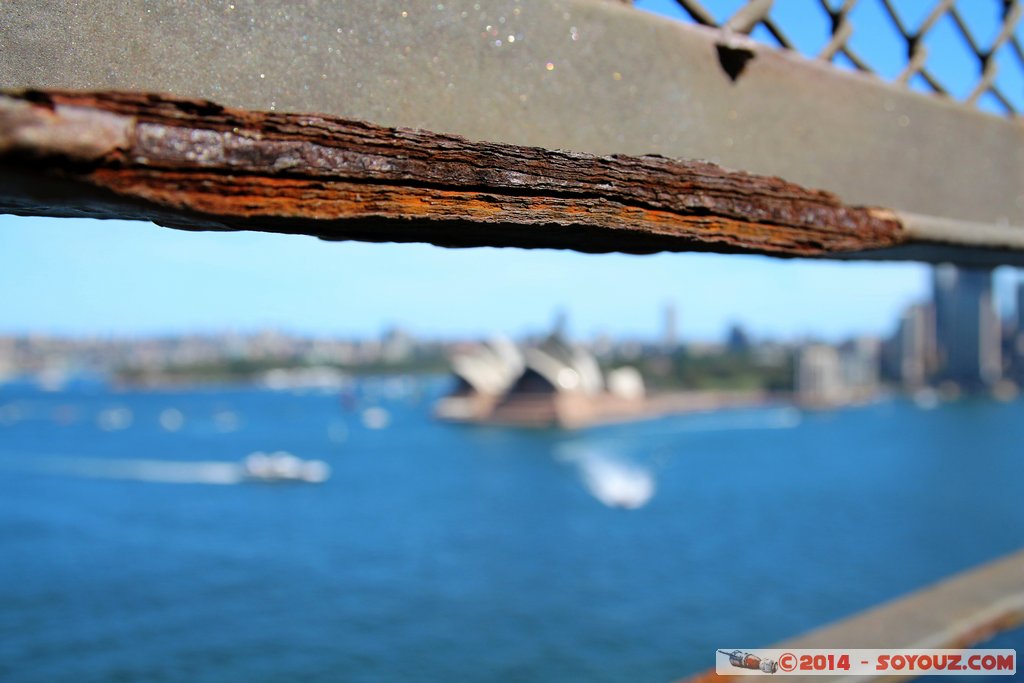 Sydney - Harbour Bridge - Sea and Rust
Mots-clés: AUS Australie geo:lat=-33.85035680 geo:lon=151.21214380 geotagged Kirribilli New South Wales Sydney Harbour Bridge Pont Opera House Rouille