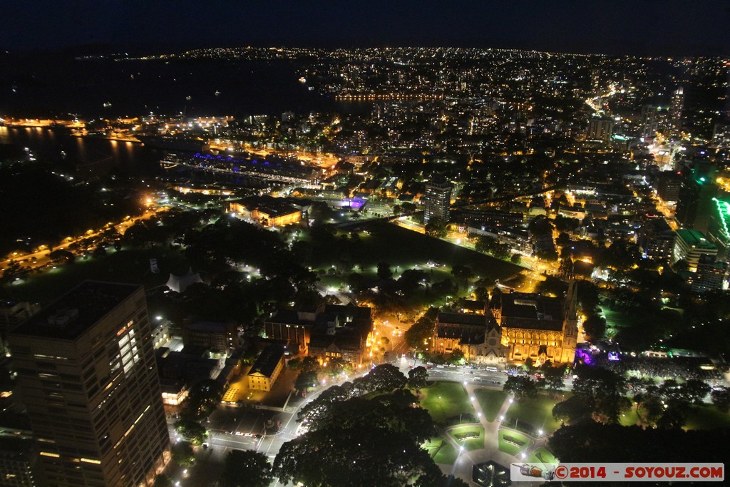 Sydney by Night from Sydney Tower
Mots-clés: AUS Australie geo:lat=-33.87061932 geo:lon=151.20903566 geotagged New South Wales Sydney Nuit Sydney Tower Woolloomooloo Hyde Park St Marys Cathedral Eglise