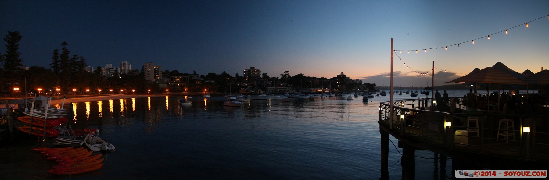 Manly by Night - Wharf - panorama
Stitched Panorama
Mots-clés: AUS Australie geo:lat=-33.80031368 geo:lon=151.28495743 geotagged Manly New South Wales Manly Wharf Nuit panorama