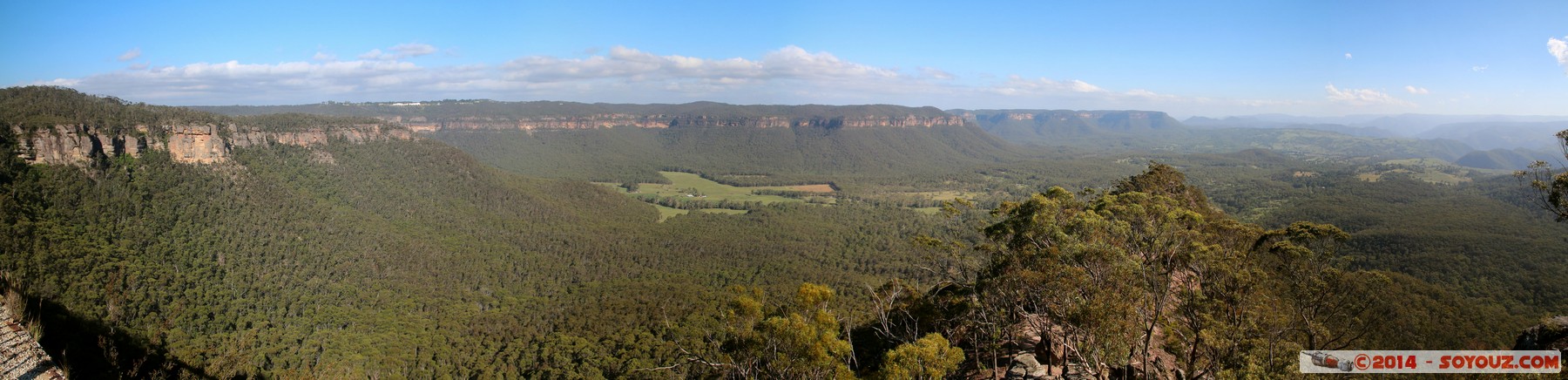 Blue Mountains - Megalong Valley - Hargraves Lookout - Panorama
Stitched Panorama
Mots-clés: AUS Australie geo:lat=-33.67695478 geo:lon=150.24280865 geotagged Medlow Bath Megalong Valley New South Wales Blue Mountains patrimoine unesco panorama Hargraves Lookout paysage