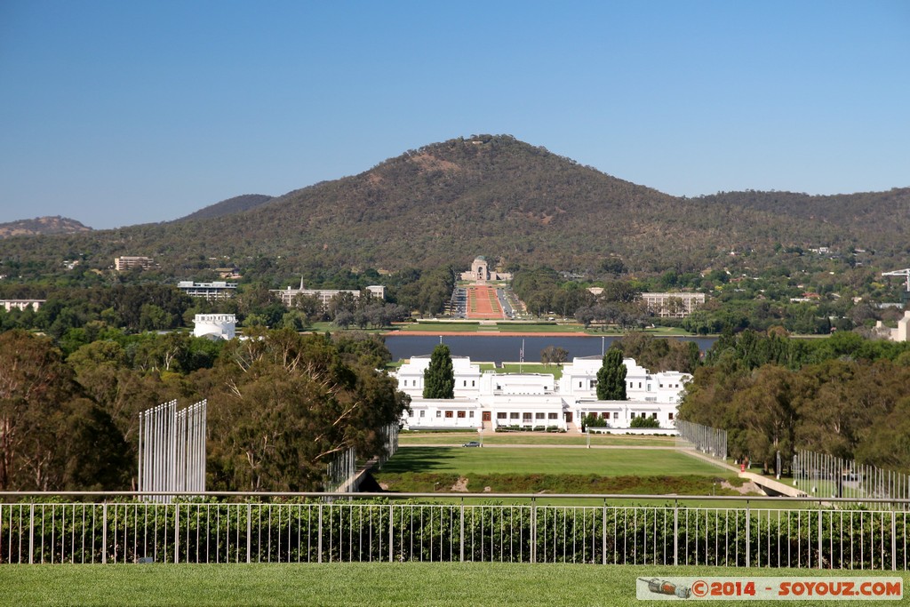 Canberra - View from Parliament House
Mots-clés: AUS Australian Capital Territory Australie Capital Hill geo:lat=-35.30782453 geo:lon=149.12451464 geotagged Parliament House