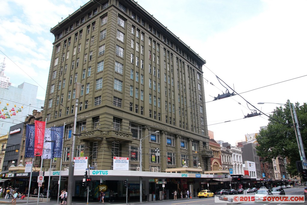 Melbourne - London Stores Ltd
Mots-clés: AUS Australie geo:lat=-37.81422356 geo:lon=144.96287589 geotagged Melbourne Victoria
