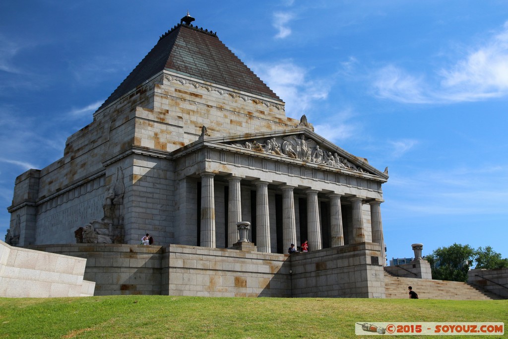 Melbourne - Shrine of Remembrance
Mots-clés: AUS Australie geo:lat=-37.82989211 geo:lon=144.97359322 geotagged South Melbourne Victoria Kings Domain Shrine of Remembrance