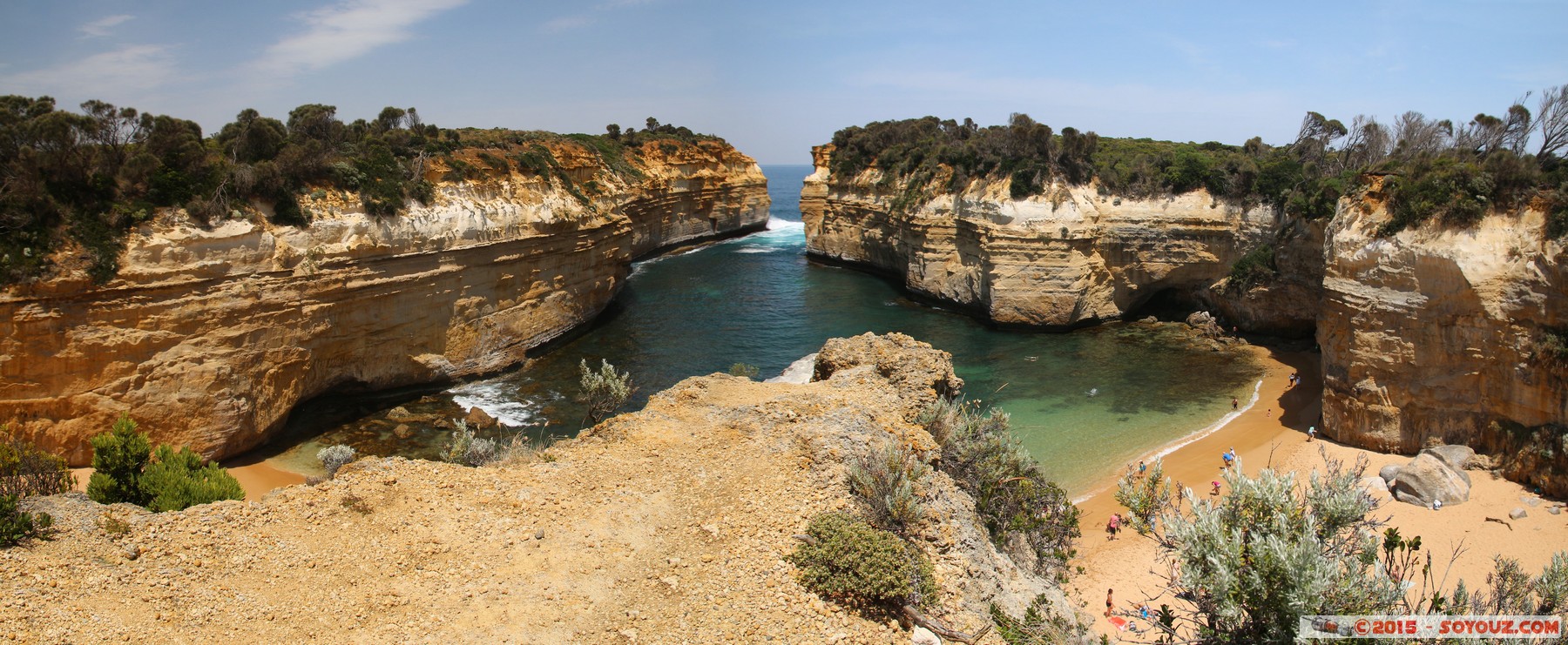 Great Ocean Road - Loch Ard Gorge - Panorama
Stitched Panorama
Mots-clés: AUS Australie geo:lat=-38.64644769 geo:lon=143.07075131 geotagged Port Campbell Victoria Waarre mer Loch Ard Gorge panorama plage