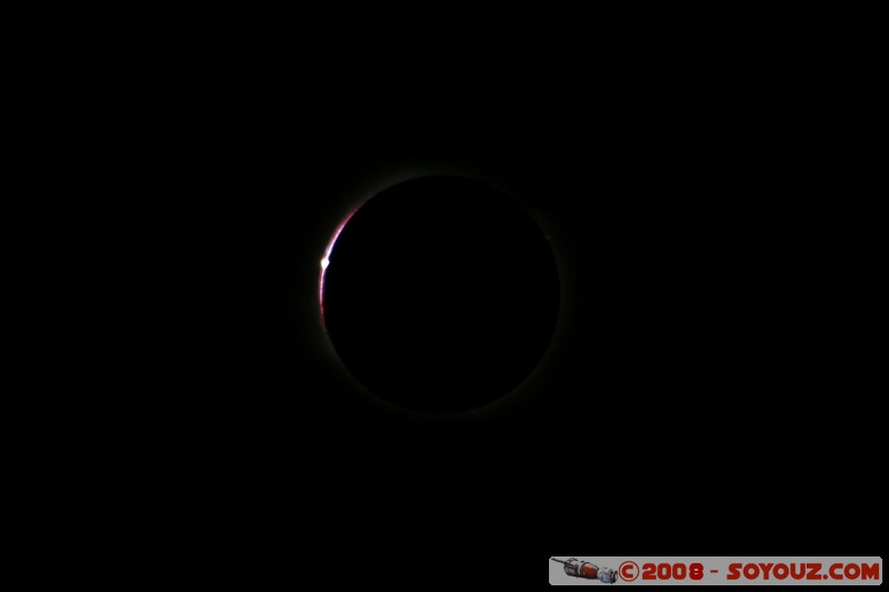 Eclipse de Soleil 2008 - Grains de Baily
Mots-clés: Eclipse Astronomie