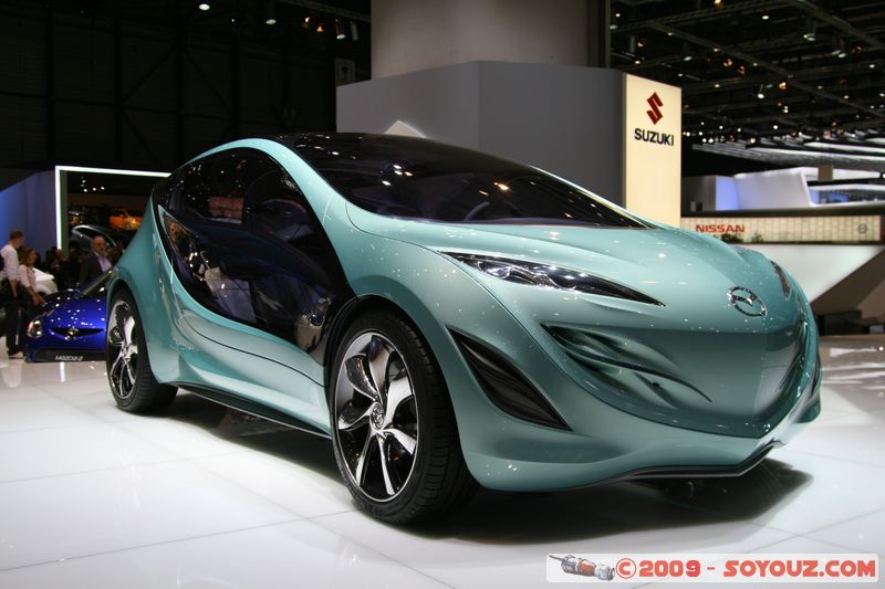 Salon Auto de Geneve 2009 - Mazda
Mots-clés: voiture mazda vehicule