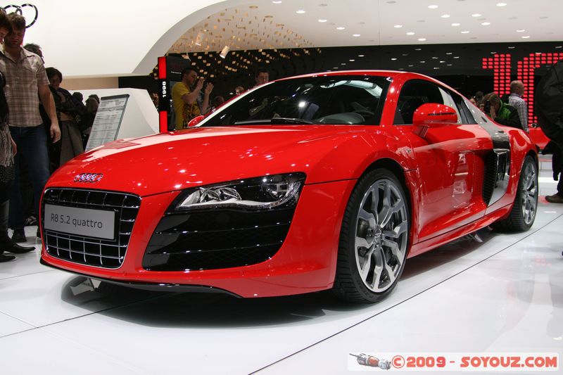 Salon Auto de Geneve 2009 - Audi R8 5.2 quattro
Mots-clés: voiture Audi vehicule