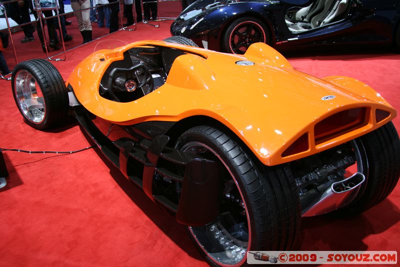 Salon Auto de Geneve 2009 - Sbarro Orbital Hybride
Mots-clés: voiture Sbarro vehicule