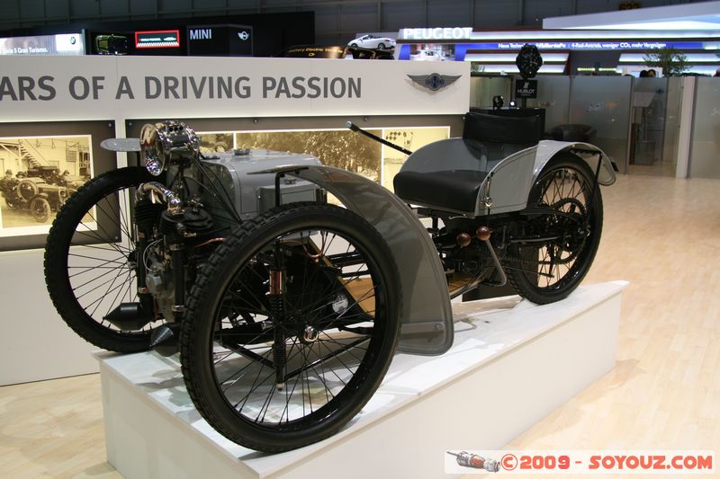 Salon Auto de Geneve 2009 - The First Morgan - 1909
Mots-clés: voiture Morgan vehicule