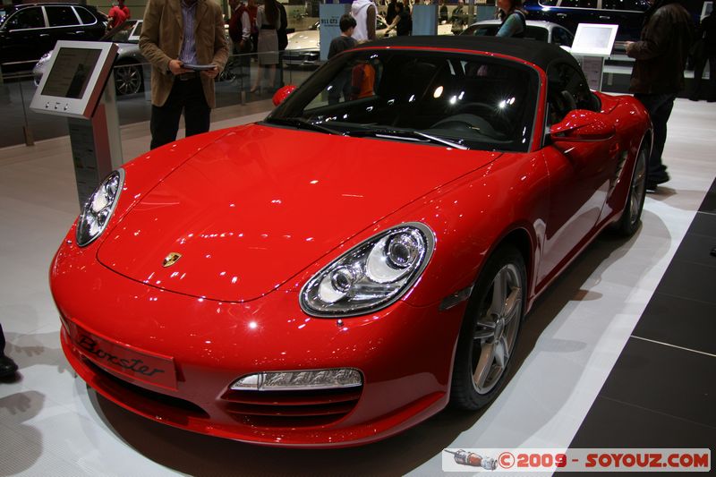 Salon Auto de Geneve 2009 - Porsche Boxster
Mots-clés: voiture Porsche vehicule