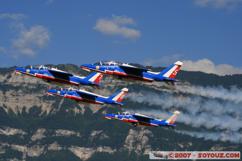 Patrouille de France
Mots-clés: meeting aÃ©rien avion voltige aÃ©rienne patrouille