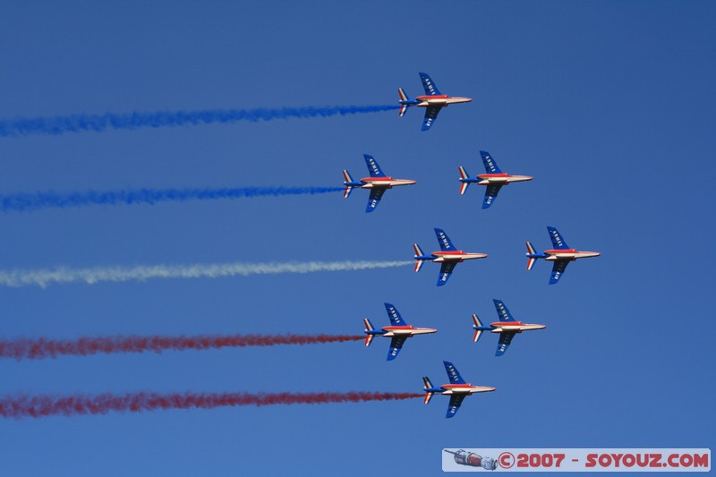 Patrouille de France
Mots-clés: meeting aÃ©rien avion voltige aÃ©rienne patrouille