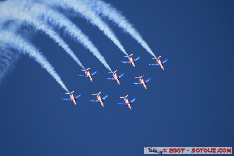 Patrouille de France
Mots-clés: meeting aÃ©rien avion voltige aÃ©rienne patrouille