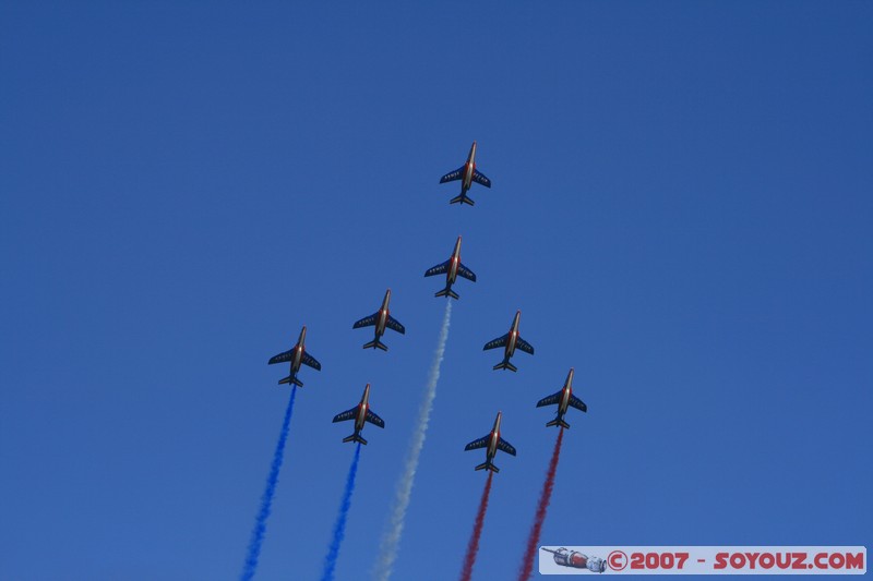 Patrouille de France
Mots-clés: meeting aÃ©rien avion voltige aÃ©rienne patrouille