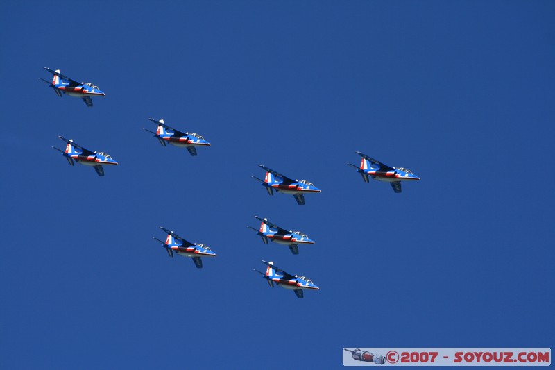 Patrouille de France
Mots-clés: meeting aÃ©rien avion voltige aÃ©rienne patrouille