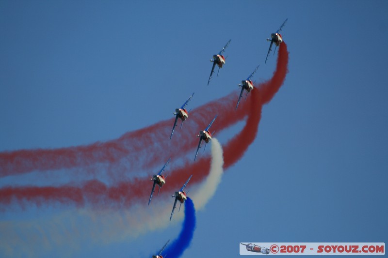 Patrouille de France
Mots-clés: meeting aÃ©rien avion voltige aÃ©rienne patrouille