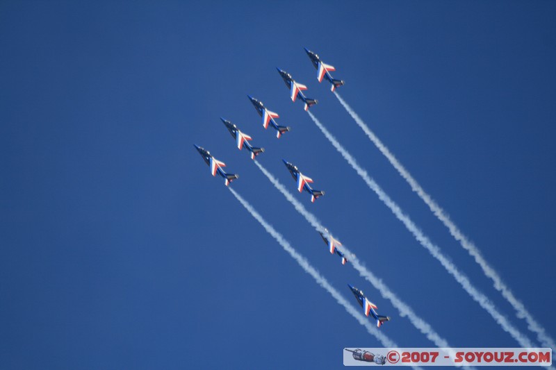 Patrouille de France
Mots-clés: meeting aÃ©rien avion voltige aÃ©rienne patrouille