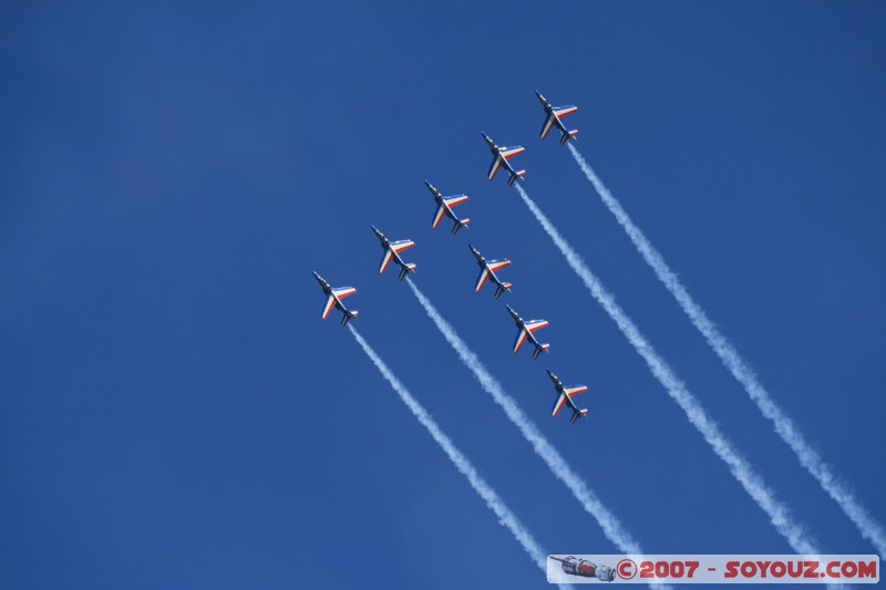 Patrouille de France
Mots-clés: meeting aÃ©rien avion voltige aÃ©rienne patrouille