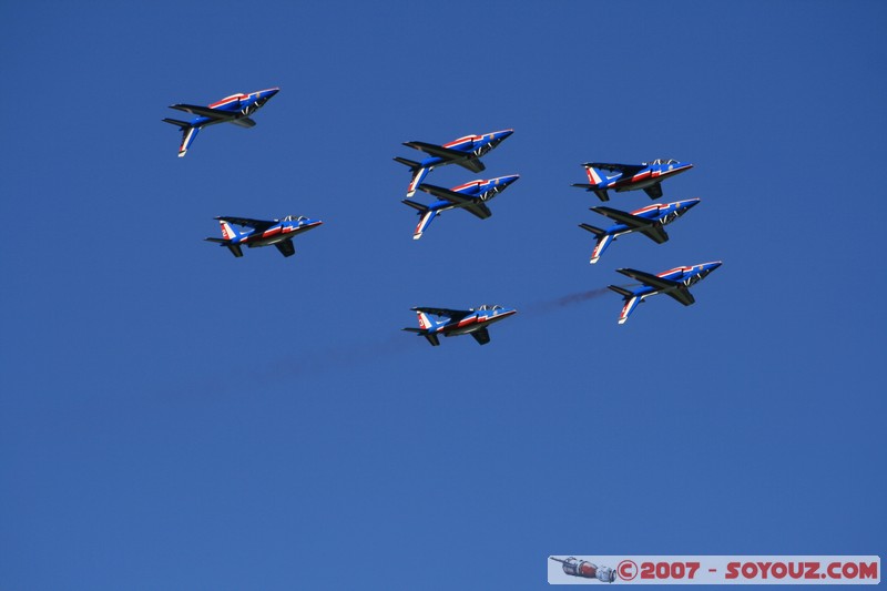 Patrouille de France
Mots-clés: meeting aÃ©rien avion voltige aÃ©rienne patrouille