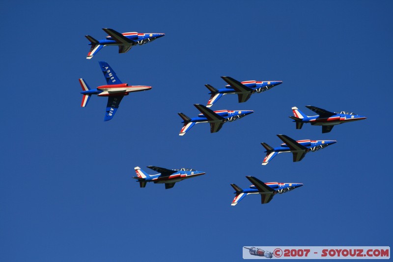 Patrouille de France
Mots-clés: meeting aÃ©rien avion voltige aÃ©rienne patrouille