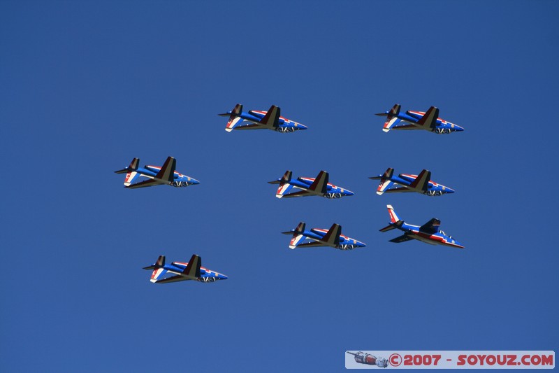 Patrouille de France
Mots-clés: meeting aÃ©rien avion voltige aÃ©rienne patrouille