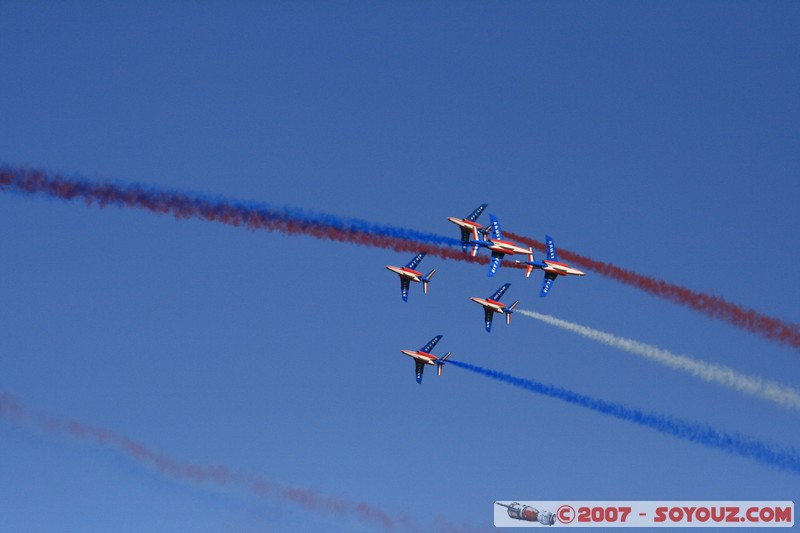 Patrouille de France
Mots-clés: meeting aÃ©rien avion voltige aÃ©rienne patrouille