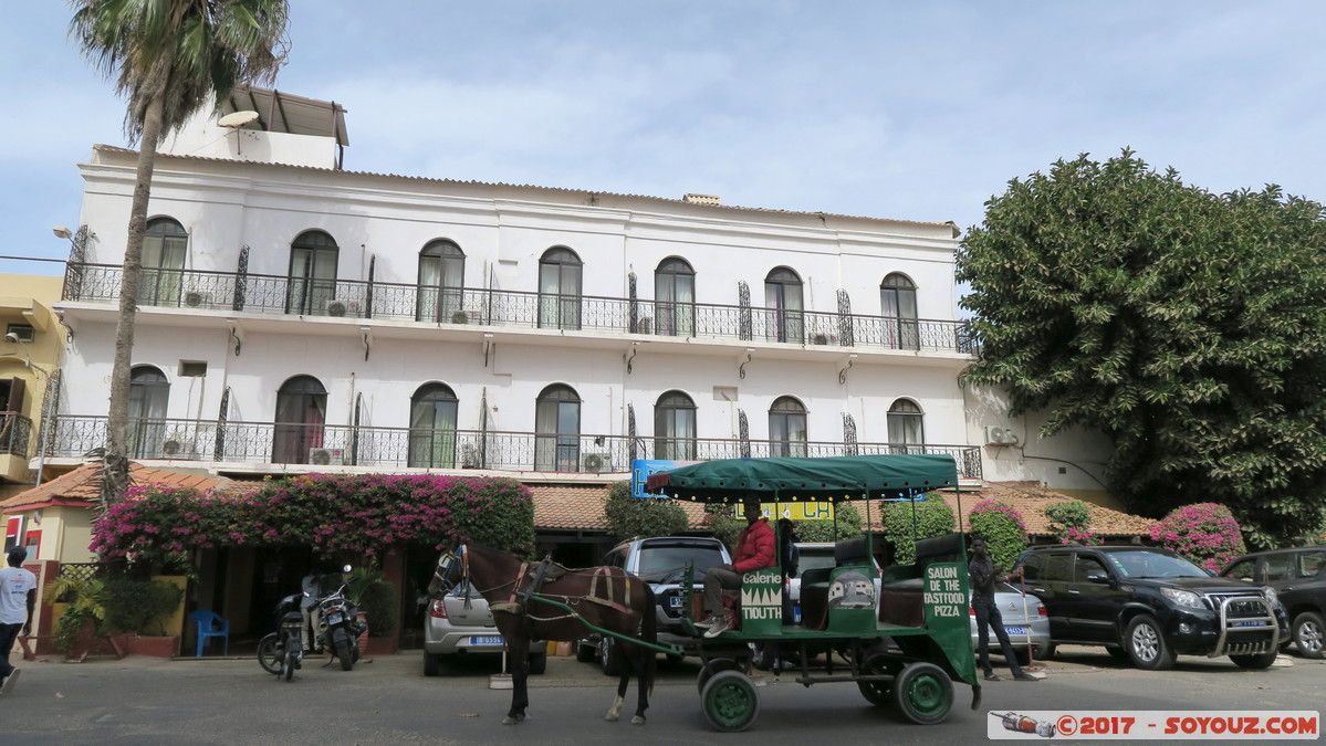 Saint-Louis - Hotel de La Poste
Mots-clés: geo:lat=16.02611875 geo:lon=-16.50383323 geotagged Region Saint-Louis SEN Senegal Sor Saint-Louis patrimoine unesco Hotel de la Poste