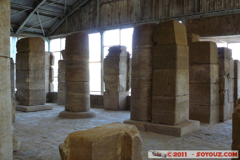 Khartoum - National Museum - Buhen temple
Mots-clés: Al KharÅ£Å«m geo:lat=15.60644224 geo:lon=32.50768661 geotagged SDN Soudan TÅ«t Ruines egyptiennes Egypte Buhen Bas relief