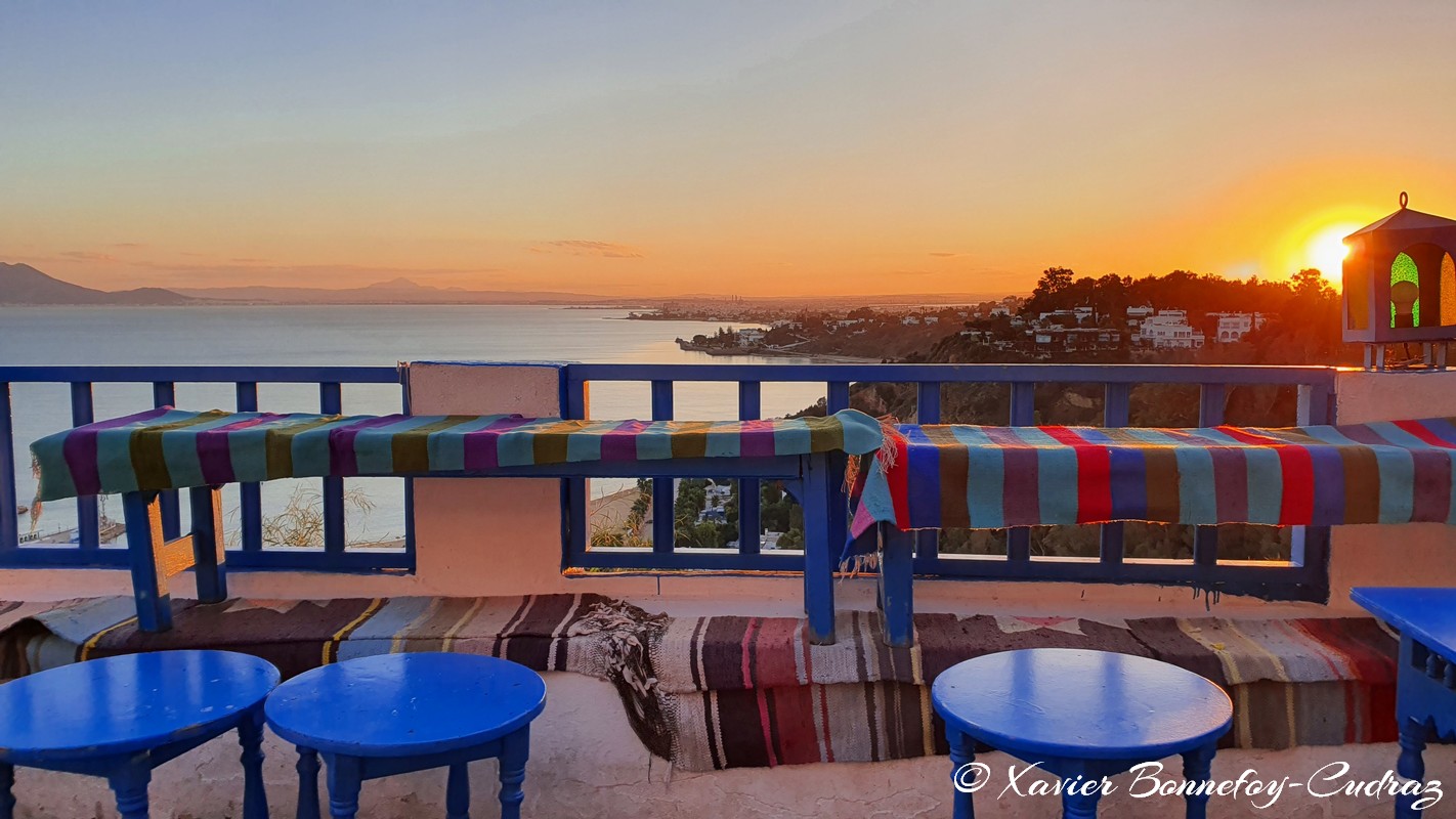 Sidi Bou Saïd - Café des Délices - Coucher de Soleil
Mots-clés: geo:lat=36.87000819 geo:lon=10.35126150 geotagged Sidi Bou Saïd TUN Tūnis Tunisie Tunis Carthage Café des Délices sunset Mer