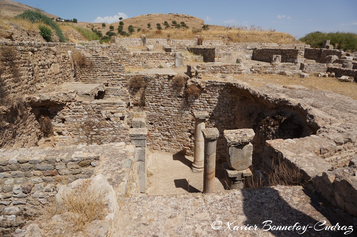 Bulla Regia - Maison de la chasse
Mots-clés: El Hammam geo:lat=36.56045565 geo:lon=8.75293419 geotagged Jundūbah TUN Tunisie Bulla Regia Ruines romaines Ruines Romain Jendouba Maison dite d'Amphitrite Maison de la chasse