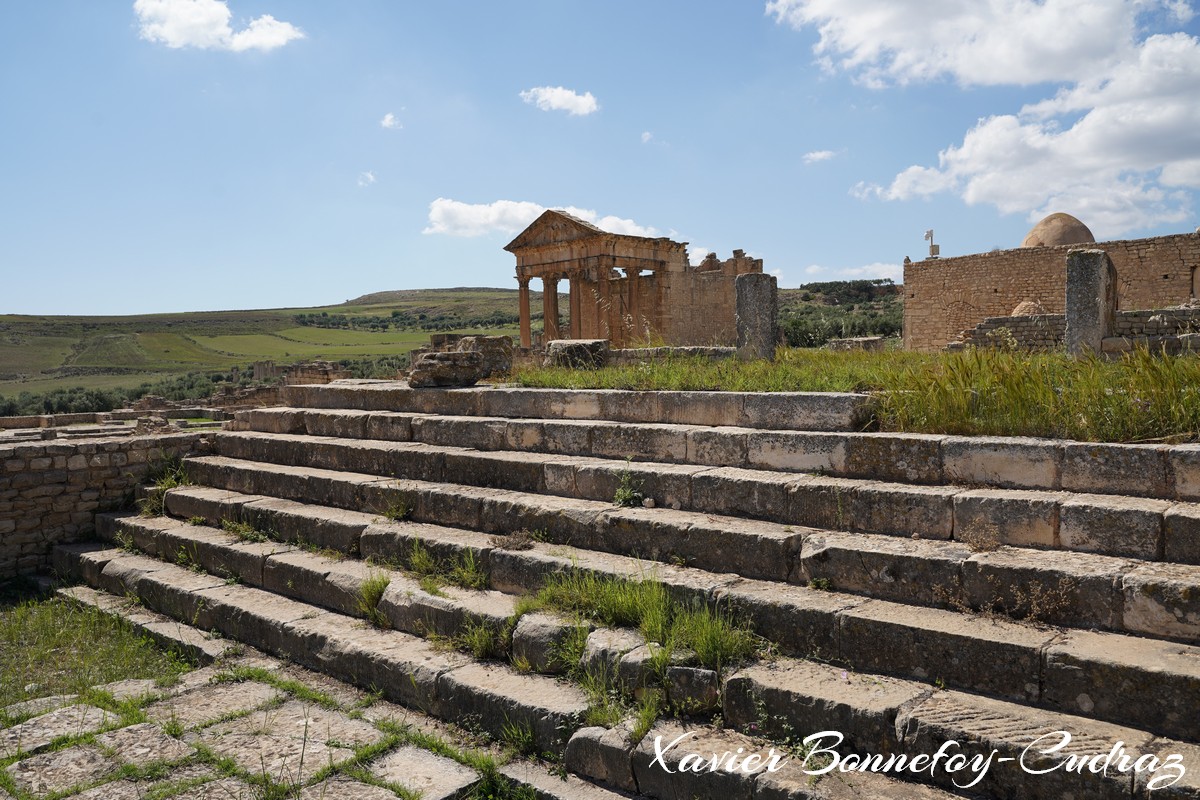 Dougga - Agora et le Capitole
Mots-clés: Bājah Dougga geo:lat=36.42256500 geo:lon=9.21854720 geotagged TUN Tunisie Beja Thugga Ruines Ruines romaines patrimoine unesco Agora Capitole