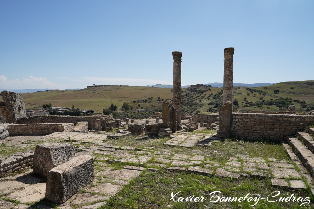 Dougga - Agora
Mots-clés: Bājah Dougga geo:lat=36.42261303 geo:lon=9.21859816 geotagged TUN Tunisie Beja Thugga Ruines Ruines romaines patrimoine unesco Agora