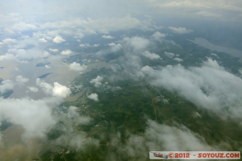 Abidjan vue d'avion
