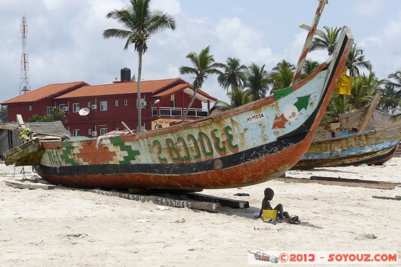 Assinie - Bateaux de peches
Mots-clés: bateau plage