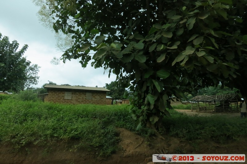 Route Man / Frontière Guinée
