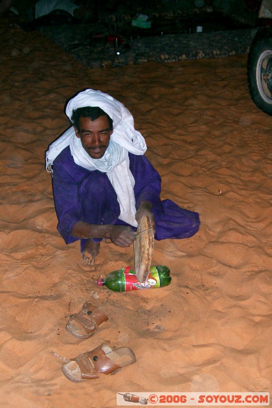 Preparation du pain
pain cuit dans le sable
