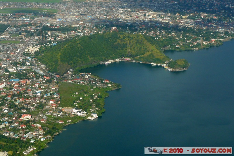 Goma vu du ciel
