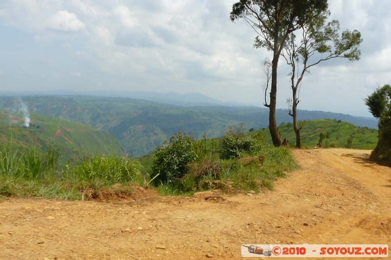 Route Bukavu/Uvira - Les escarpements
