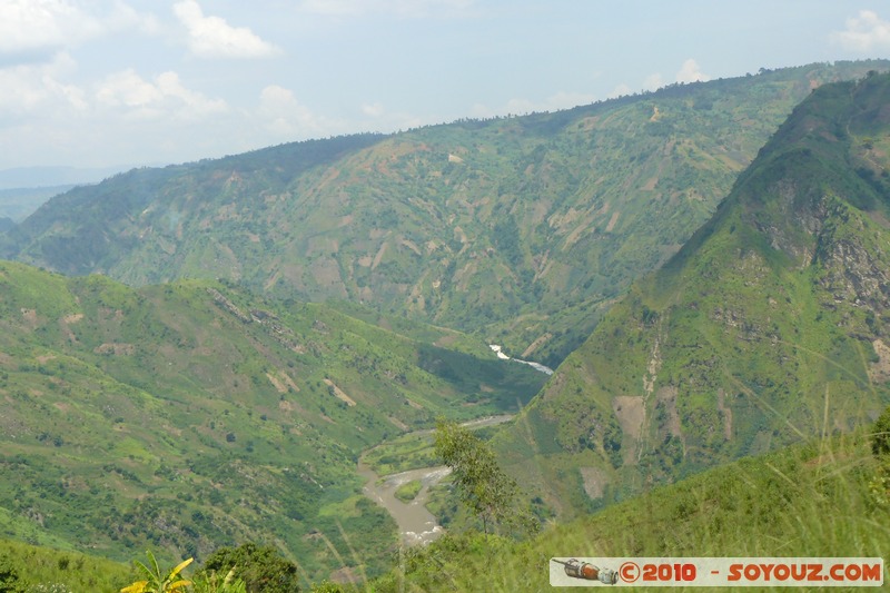 Route Bukavu/Uvira - Les escarpements
