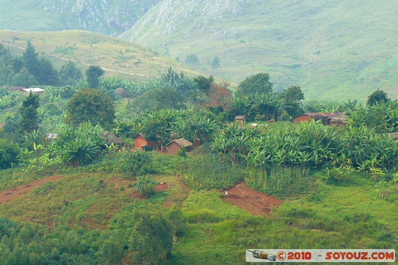 Route Bukavu/Uvira - Les escarpements
