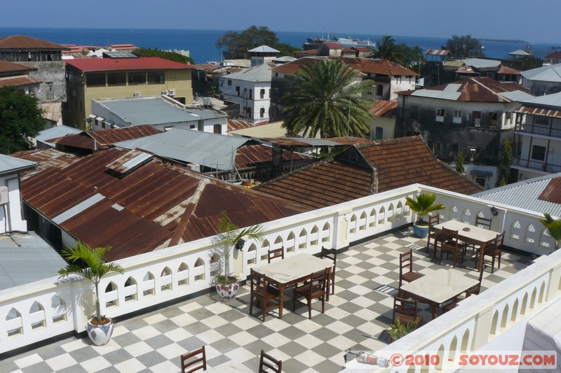 Zanzibar - Stone Town - View from Dhow Palace Rooftop
