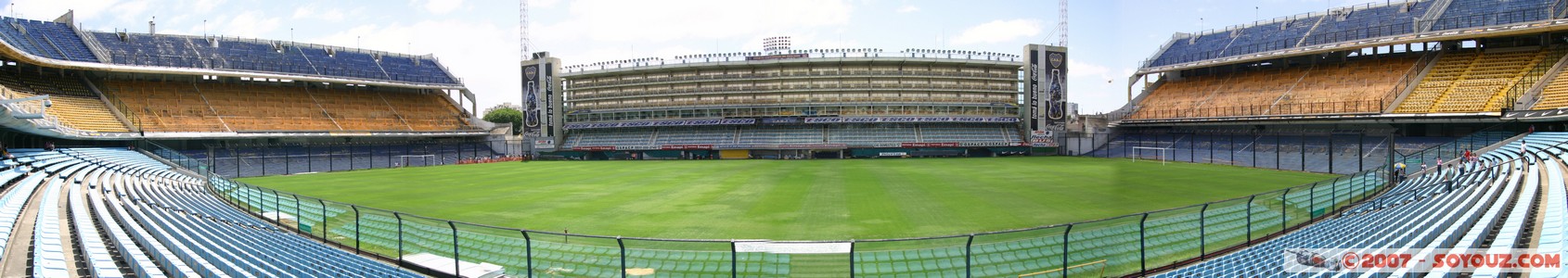 Buenos Aires - La Boca - Estadio de Boca Juniors - vue panoramique

