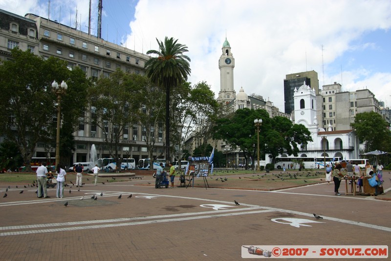 Buenos Aires - Monserrat - Plaza de Mayo
