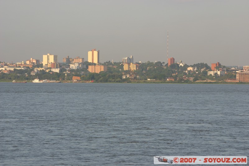 Posadas - vue sur le Paraguay
