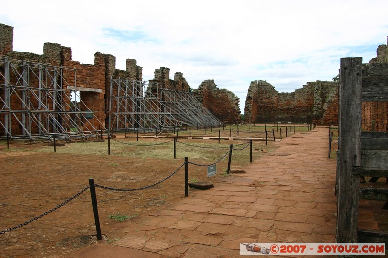 San Ignacio - Ruines Mission San Ignacio - Eglise
