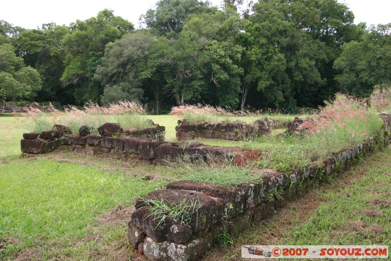 San Ignacio - Ruines Mission San Ignacio - Patio de los Tallares
