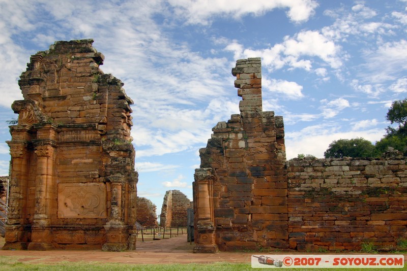 San Ignacio - Ruines Mission San Ignacio - Eglise
