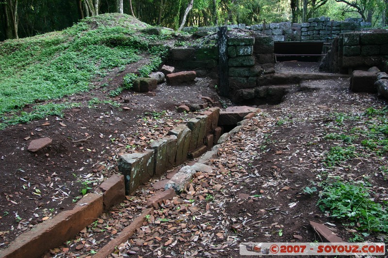 Ruines Mission Santa Ana - Patio de los Talleres
