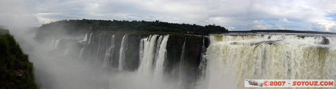 Cataratas del Iguazu - Garganta del Diablo - panoramique
